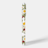 Zomer Witte Dagen en Rode Ladybugs op bruin Case-Mate iPhone Case (Achterkant / Rechts)