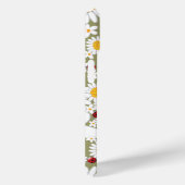 Zomer Witte Dagen en Rode Ladybugs op bruin Case-Mate iPhone Case (Achterkant / Rechts)