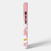 Zomer Witte Kosmos Bloemen Aangepaste naam Case-Mate iPhone Case (Achterkant / Links)