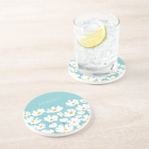 Zomer Witte Kosmos Bloemen Aangepaste naam