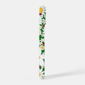 Zomer Witte margrieten en grillige rode lieveheers iPhone 15 Case (Rechterkant)