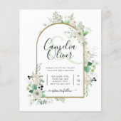 Zomer Witte Rozen Smaragd Salie Groenelementen TRO (Voorkant)