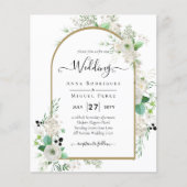 Zomer Witte Rozen Smaragd Salie Groenelementen TRO (Voorkant)