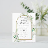 Zomer Witte Rozen Smaragd Salie Groenelementen TRO (Staand voorkant)