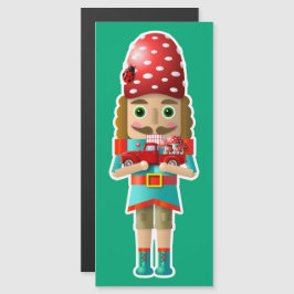 Zomer Woodland Notenkraker met kleine rode vrachtw