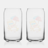 Zomer zachtheid blikvorm glas (Voorkant)