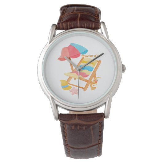 Zomer zachtheid horloge (Voorkant)