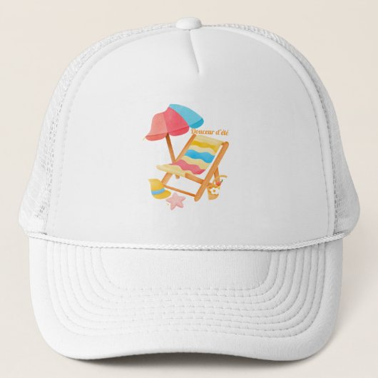 Zomer zachtheid trucker pet (Voorkant)