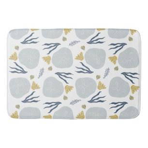 Zomer Zand Dollar Schelpen Strand Patroon Strand Badmat