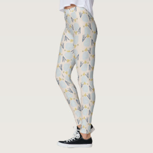 Zomer Zanddollar Botanisch Strandpatroon Legging