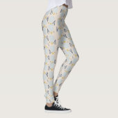 Zomer Zanddollar Botanisch Strandpatroon Legging (Rechts)