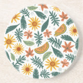 zomer zandsteen onderzetter (Voorkant)