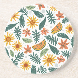 zomer zandsteen onderzetter