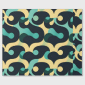 Zomer Zee Breeze Mozaïek Patroon Cadeaupapier (Vlak)