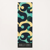 Zomer Zee Breeze Mozaïek Patroon Yogamat (Voorkant)