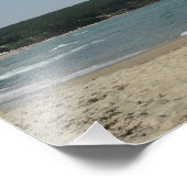 Zomer zee kust Foto Foto Afdruk (Hoek)