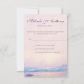 Zomer Zee RSVP 3.5 x 5 Kaartje (Achterkant)