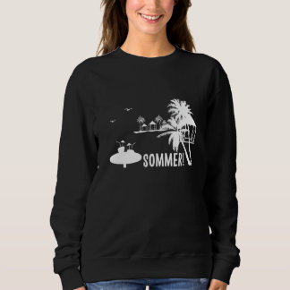 Zomer Zee Vakantie Reizen Strand Eiland Palmboom B Trui