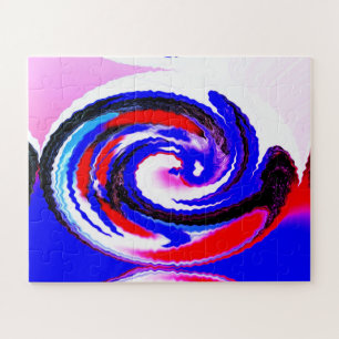 Zomer zeegolf kust kunst legpuzzel