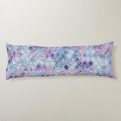 Zomer Zeemeermin Glitter Schalen #11 (Faux Glitter Lichaamskussen (Achterkant)