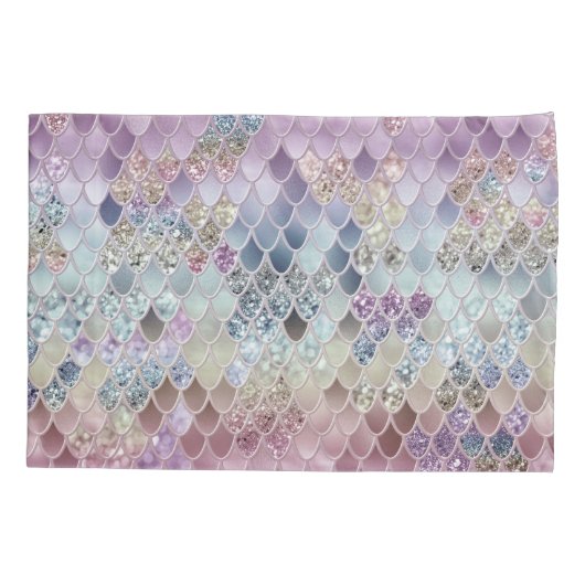 Zomer Zeemeermin Glitter Schalen #13 (Faux Glitter Kussensloop (Achterkant)