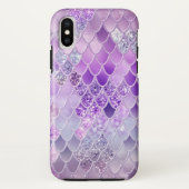 Zomer Zeemeermin Glitter Schalen #14 (Faux Glitter Case-Mate iPhone Case (Achterkant)