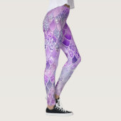 Zomer Zeemeermin Glitter Schalen #14 (Faux Glitter Leggings (Rechts)