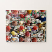 Zomer-zeeschelpen Cyprus souvenir Legpuzzel (Horizontaal)