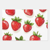 Zomer Zoete Aardbei Inpakpapier Vel (Voorkant 2)