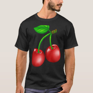 Zomer Zoete Kersen Rode Kersen Fruit Vibes T-shirt