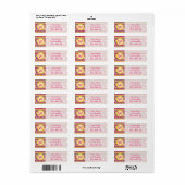 Zomer Zoete Retouradres Label (Full Sheet)
