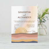 Zomer Zomdag Kuststrand Beach Weddenschap Kaart (Staand voorkant)