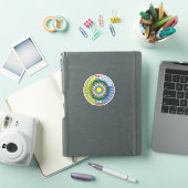 Zomer Zon Contour Sticker (iPad Cover)