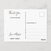 Zomer Zon Mandala Dank je  Briefkaart (Achterkant)