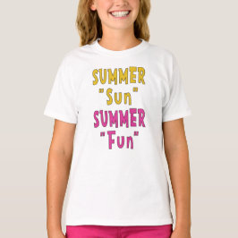 Zomer Zon Zomer Leuk T-shirt