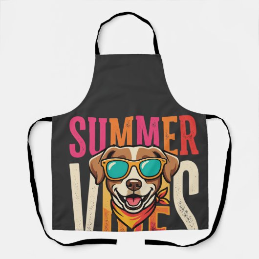 Zomer Zonbril Voor Honden Schort (Voorkant)
