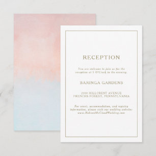 Zomer Zondag de Kaart van de Ontvanging van de Wat