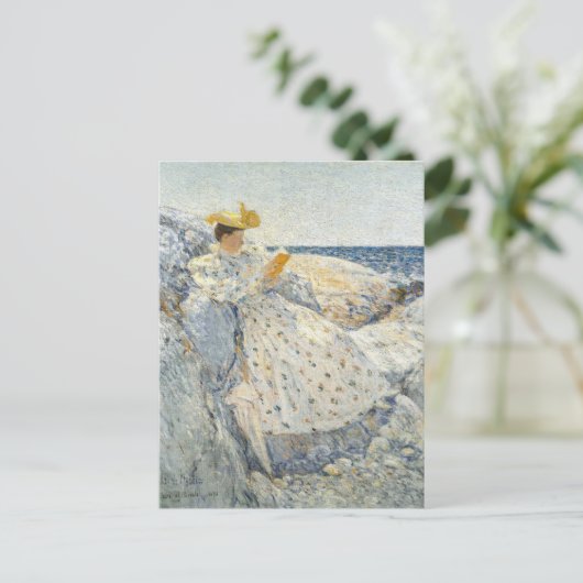 Zomer Zonlicht | Childe Hassam Briefkaart (Staand voorkant)