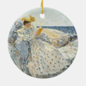 Zomer Zonlicht | Childe Hassam Keramisch Ornament (Achterkant)