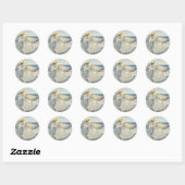 Zomer Zonlicht | Childe Hassam Ronde Sticker (Vel)