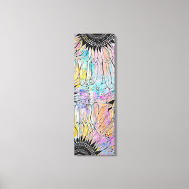 Zomer Zonnebloem 12" x 36" Canvas Afdruk