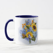 Zomer Zonnebloem Boeket Mok (Links)