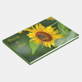 Zomer Zonnebloem Gastenboek (Hoek)
