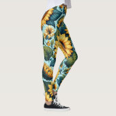 Zomer/zonnebloem/ Leggings (Rechts)