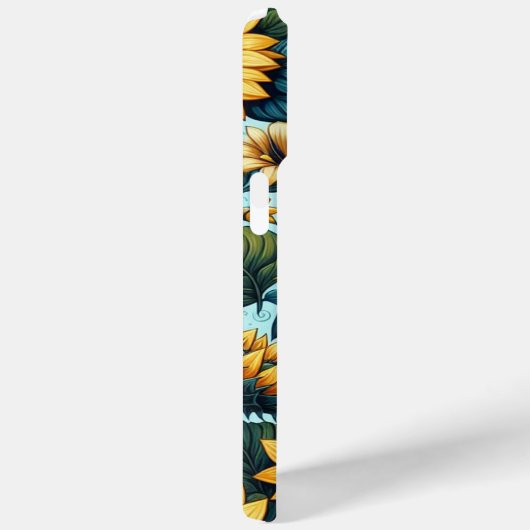 Zomer/zonnebloem/vogel Case-Mate iPhone Case (Achterkant / Rechts)
