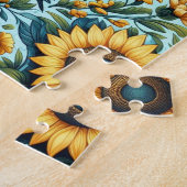 Zomer/zonnebloem/vogel Legpuzzel (Zijkant)