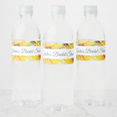 Zomer Zonnebloem Water Fles Label Waterfles Etiket (Flessen)