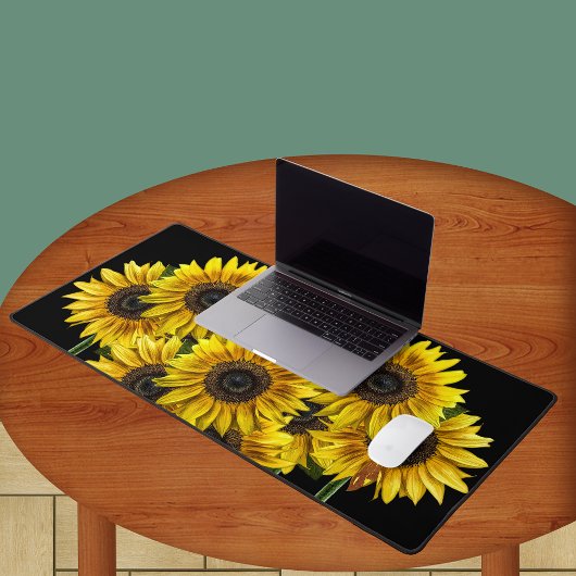 Zomer Zonnebloemen Desk Mat