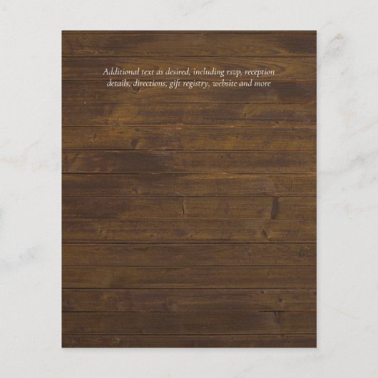 Zomer Zonnebloemen Eucalyptus Groene Huwelijksdeco (Achterkant)