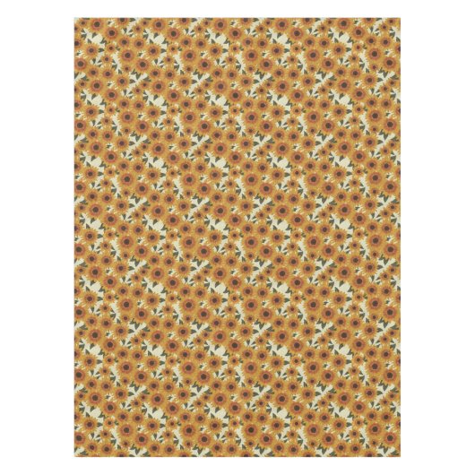 Zomer Zonnebloemen Tafelkleed (Voorkant)